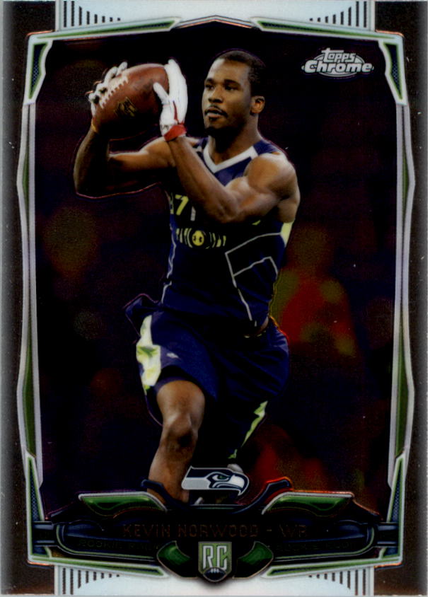 2014 Topps Chrome Football Part 1 Main Set Cards #1 to #220 - Picture 274 of 415