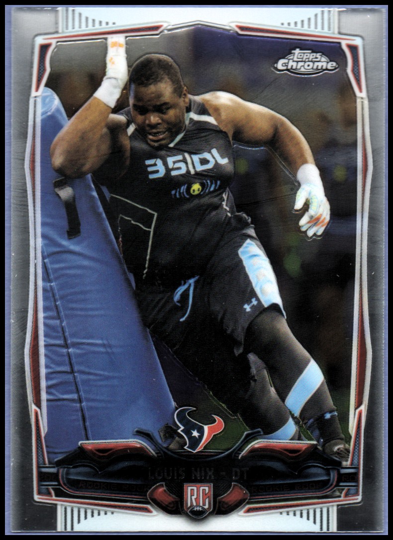 2014 Topps Chrome Football Part 1 Main Set Cards #1 to #220 - Picture 292 of 415