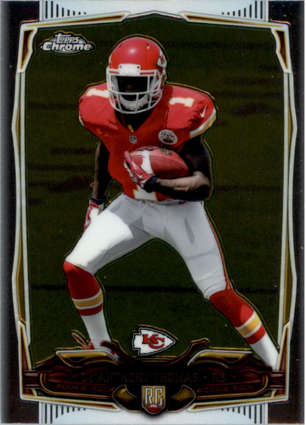2014 Topps Chrome Football Part 1 Main Set Cards #1 to #220 - Picture 296 of 415