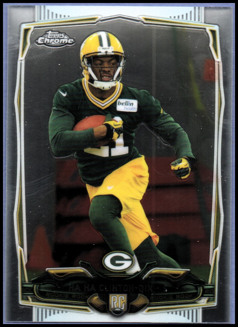 2014 Topps Chrome Football Part 1 Main Set Cards #1 to #220 - Picture 304 of 415