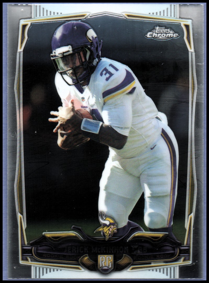 2014 Topps Chrome Football Part 1 Main Set Cards #1 to #220 - Picture 306 of 415