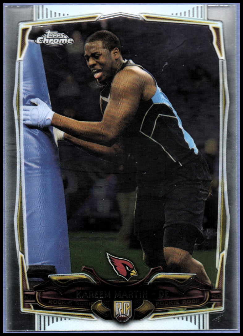 2014 Topps Chrome Football Part 1 Main Set Cards #1 to #220 - Picture 310 of 415