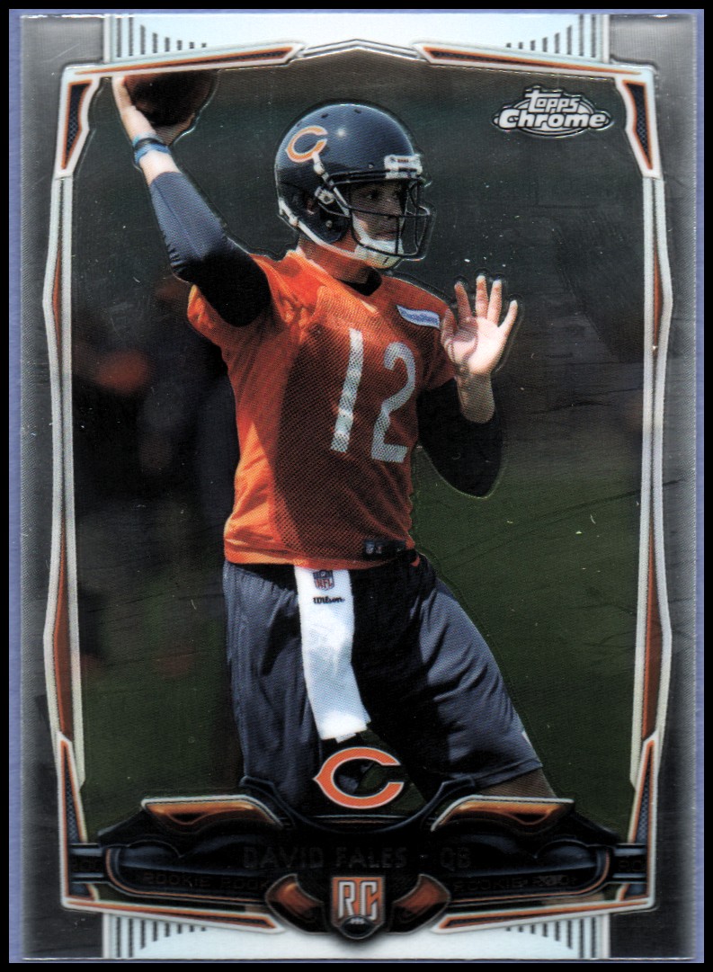 2014 Topps Chrome Football Part 1 Main Set Cards #1 to #220 - Picture 322 of 415