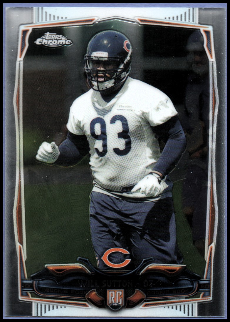 2014 Topps Chrome Football Part 1 Main Set Cards #1 to #220 - Picture 324 of 415