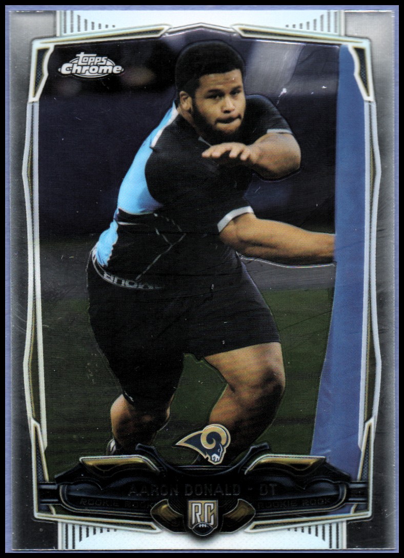 2014 Topps Chrome Football Part 1 Main Set Cards #1 to #220 - Picture 332 of 415