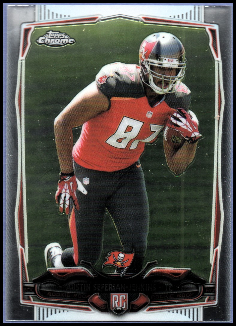 2014 Topps Chrome Football Part 1 Main Set Cards #1 to #220 - Picture 338 of 415