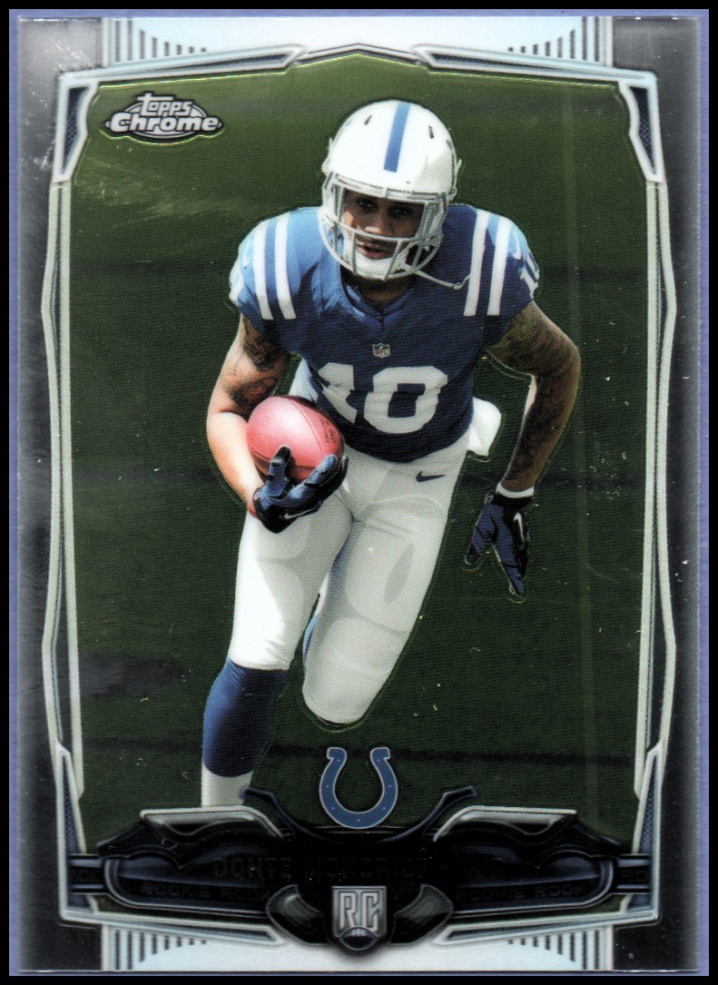 2014 Topps Chrome Football Part 1 Main Set Cards #1 to #220 - Picture 372 of 415