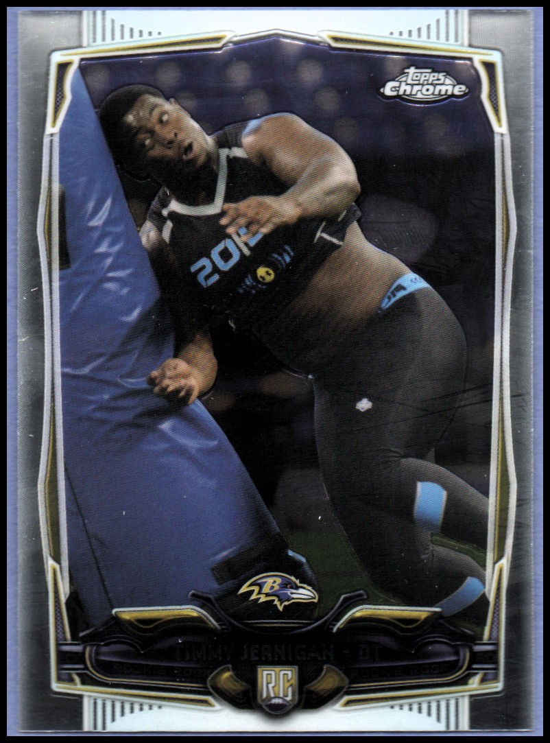 2014 Topps Chrome Football Part 1 Main Set Cards #1 to #220 - Picture 374 of 415