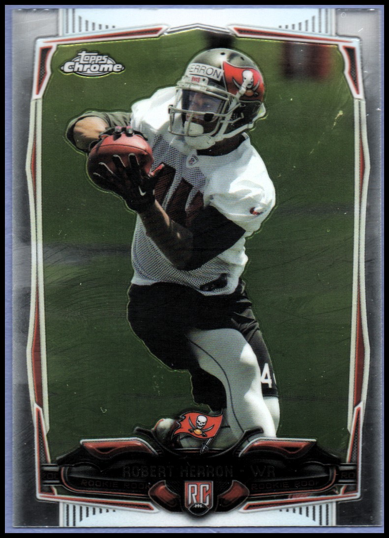 2014 Topps Chrome Football Part 1 Main Set Cards #1 to #220 - Picture 378 of 415
