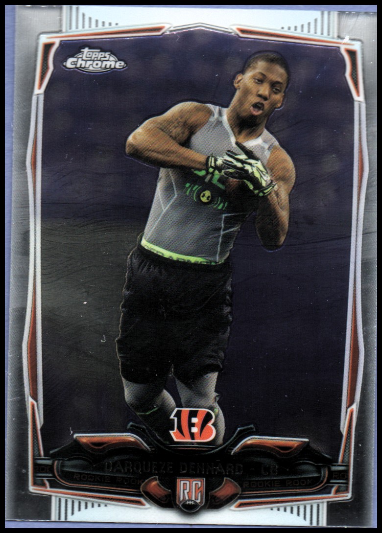2014 Topps Chrome Football Part 1 Main Set Cards #1 to #220 - Picture 386 of 415