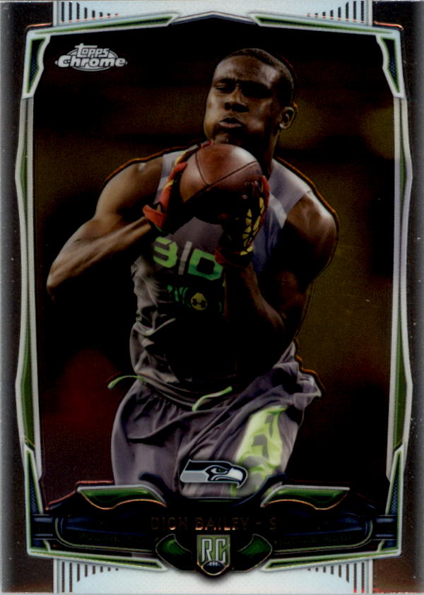 2014 Topps Chrome Football Part 1 Main Set Cards #1 to #220 - Picture 392 of 415