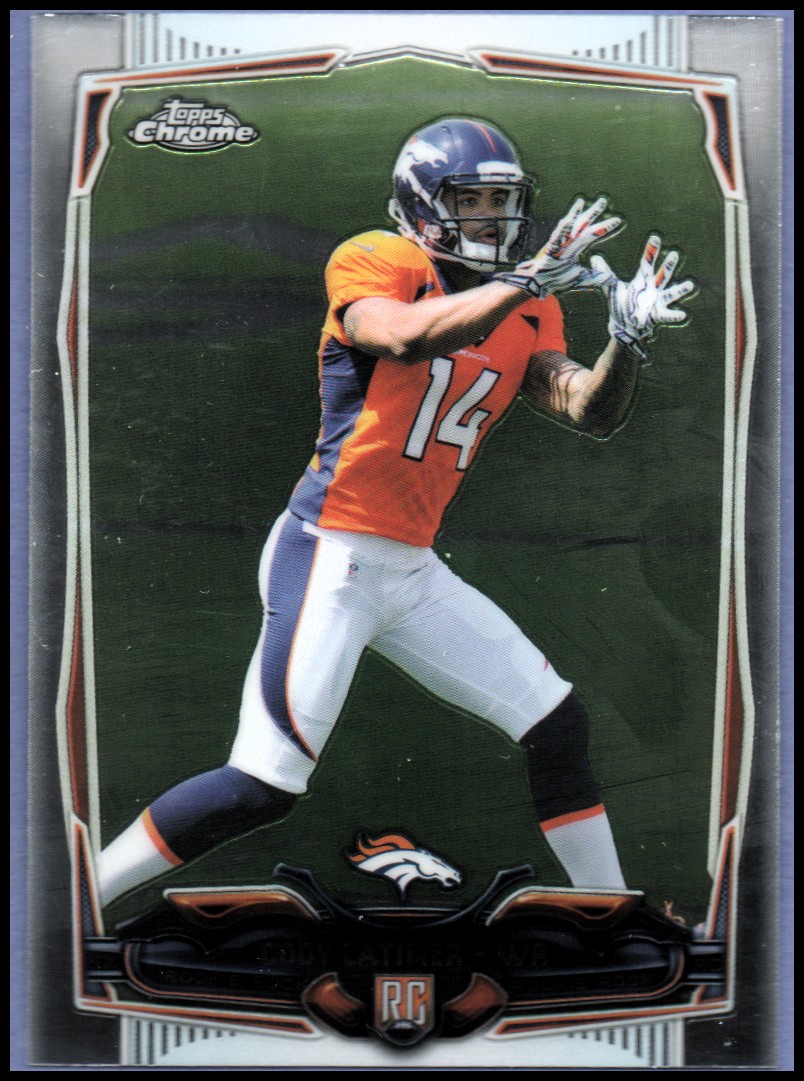 2014 Topps Chrome Football Part 1 Main Set Cards #1 to #220 - Picture 398 of 415