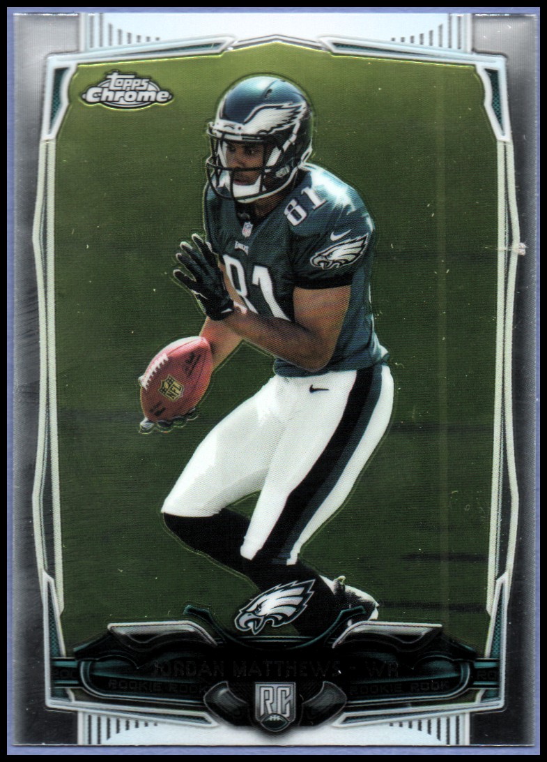 2014 Topps Chrome Football Part 1 Main Set Cards #1 to #220 - Picture 400 of 415