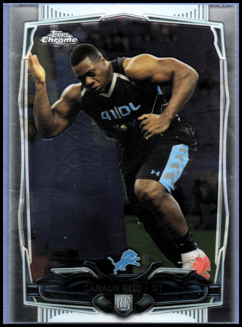 2014 Topps Chrome Football Part 1 Main Set Cards #1 to #220 - Picture 406 of 415