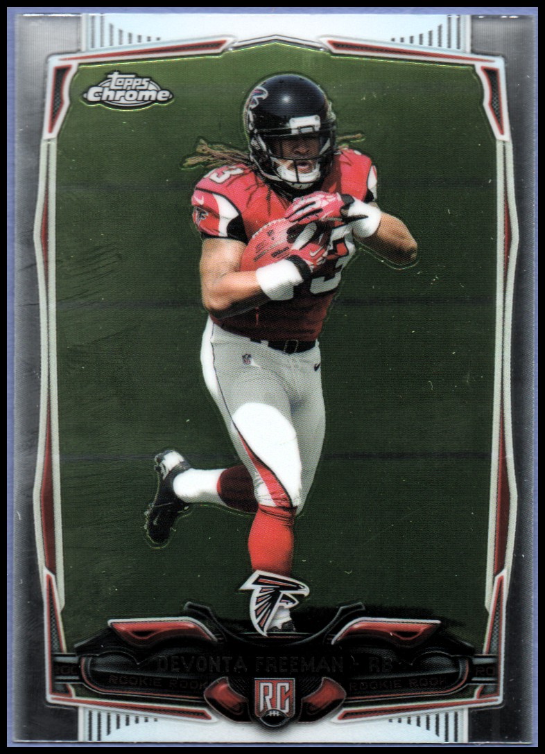 2014 Topps Chrome Football Part 1 Main Set Cards #1 to #220 - Picture 408 of 415