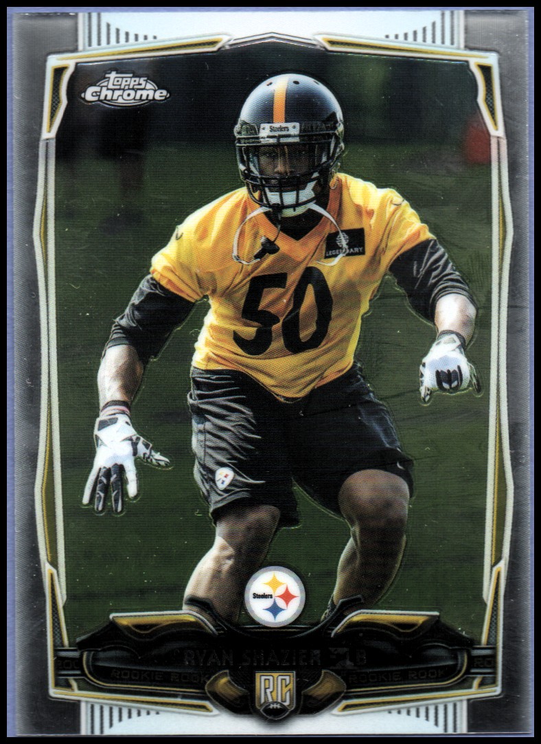 2014 Topps Chrome Football Part 1 Main Set Cards #1 to #220 - Picture 412 of 415