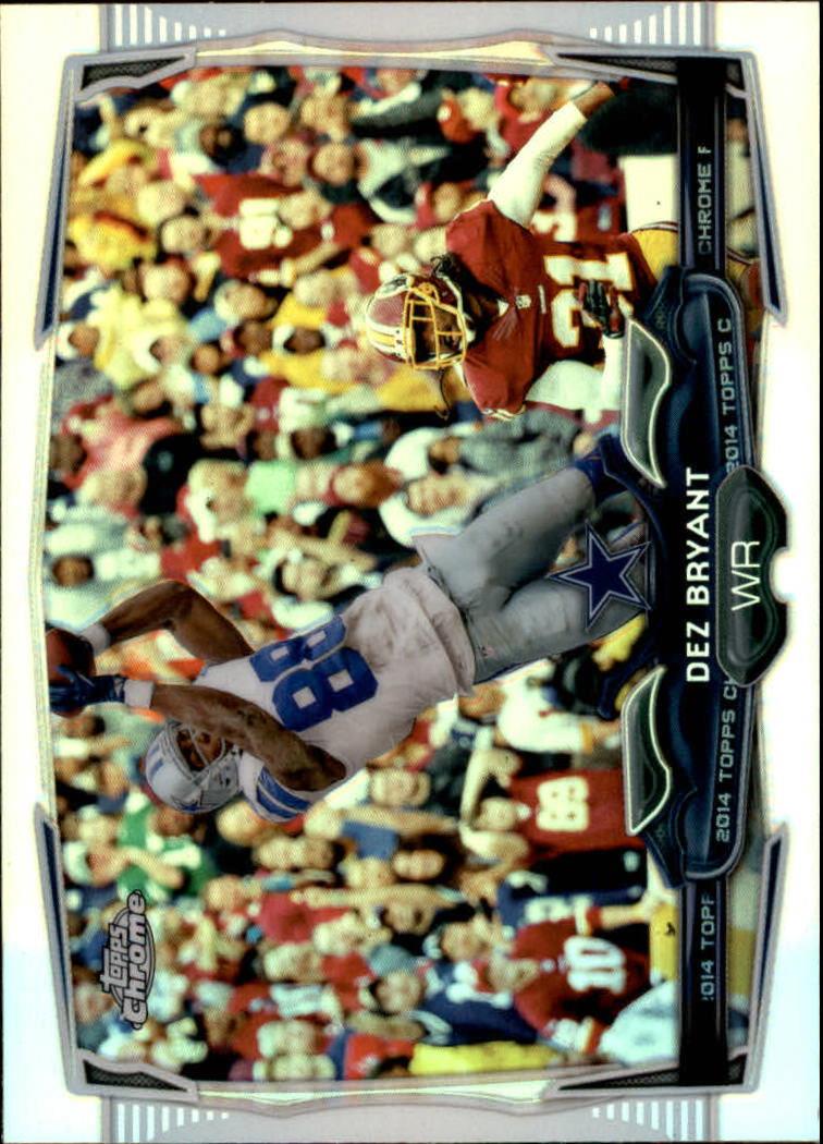 2014 Topps Chrome Football Part 2 Refractors Parallel Cards - Picture 169 of 233