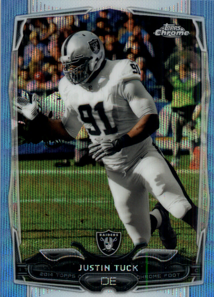 2014 Topps Chrome Blue Wave Refractors Football Card Pick 