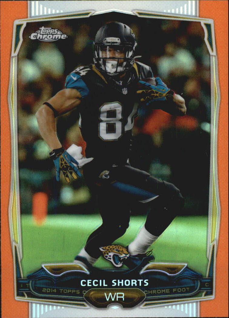 2014 Topps Chrome Orange Refractors Football Card Pick