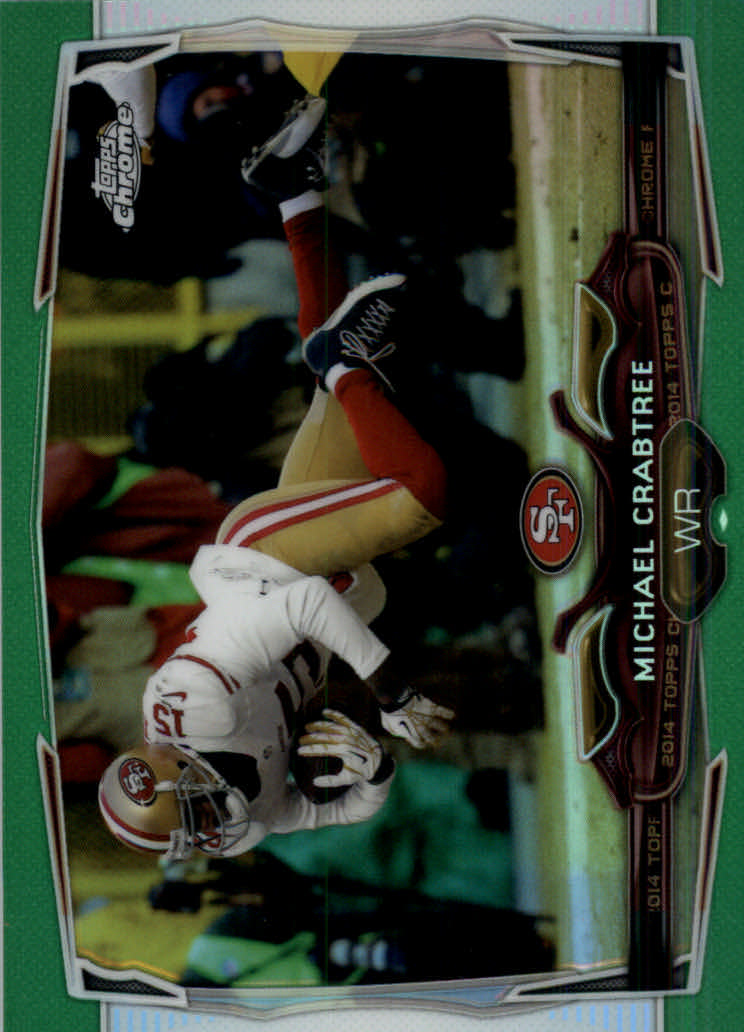 2014 Topps Chrome Football Part 2 Refractors Parallel Cards - Picture 47 of 233