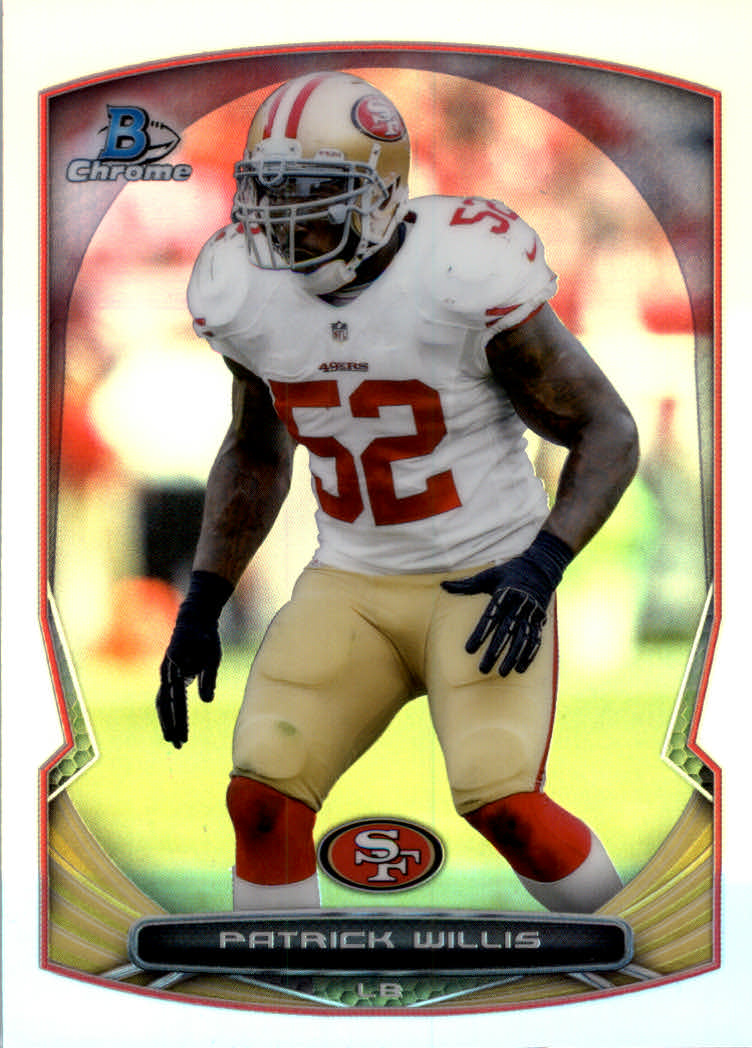 2014 Bowman Chrome Football Part 2 Parallel Refractors Cards - Picture 81 of 157