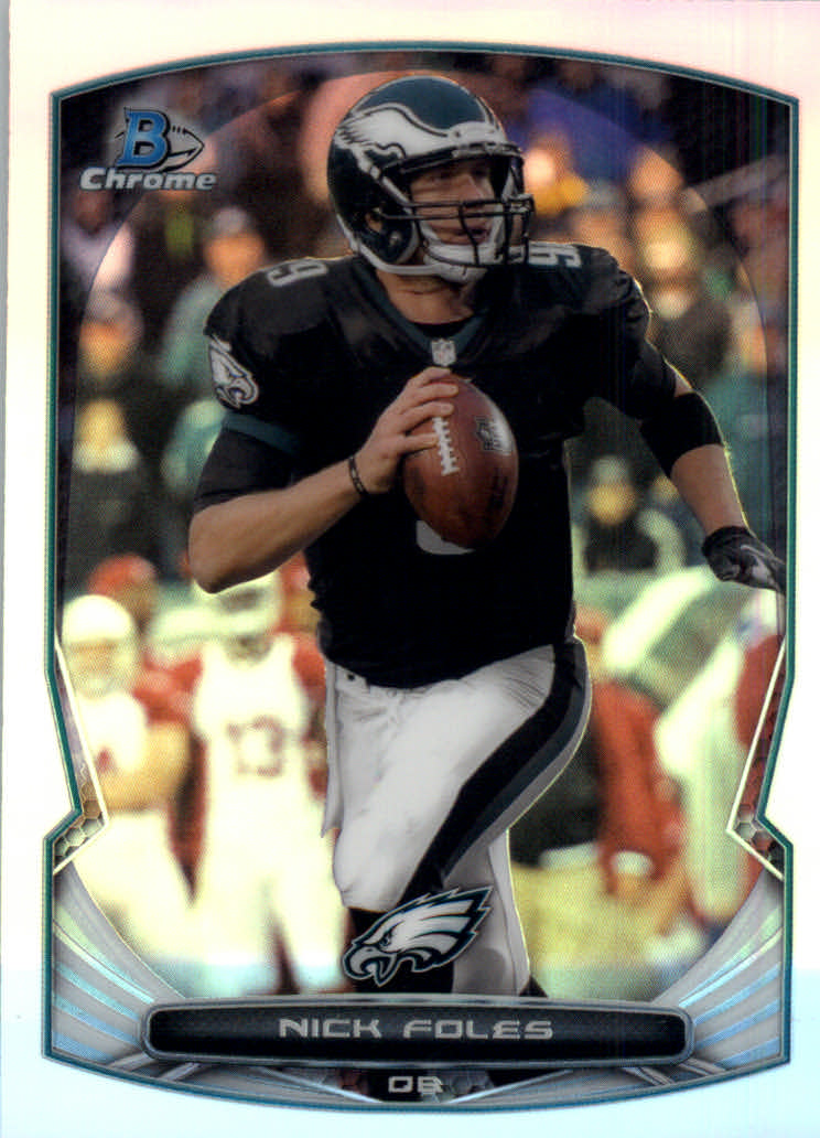 2014 Bowman Chrome Football Part 2 Parallel Refractors Cards - Picture 97 of 157