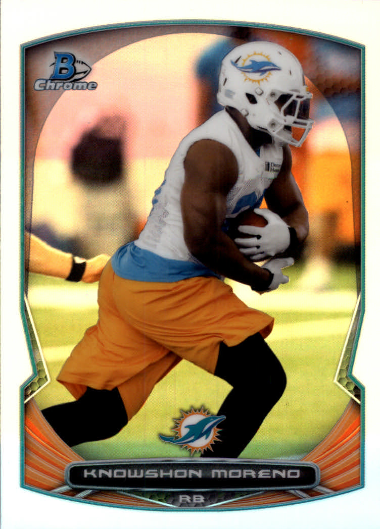 2014 Bowman Chrome Football Part 2 Parallel Refractors Cards - Picture 99 of 157
