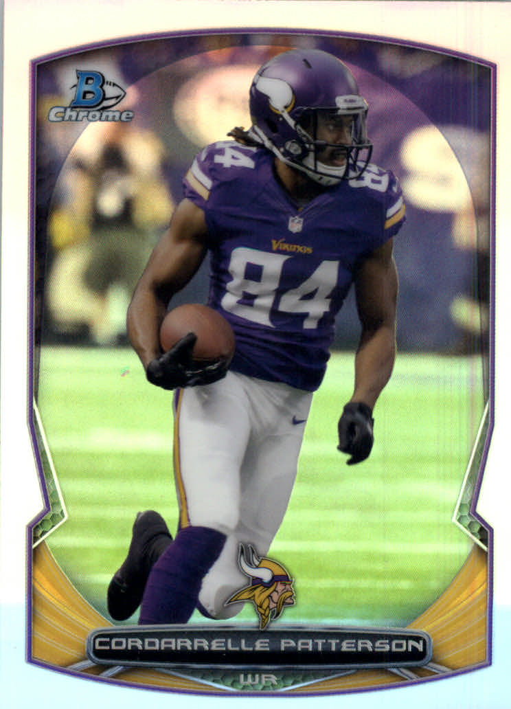 2014 Bowman Chrome Football Part 2 Parallel Refractors Cards - Picture 119 of 157