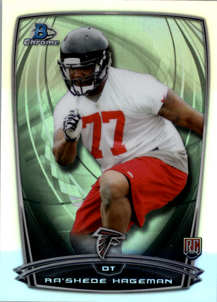 2014 Bowman Chrome Football Part 2 Parallel Refractors Cards - Picture 123 of 157