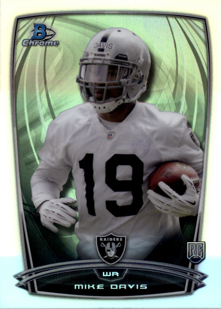 2014 Bowman Chrome Football Part 2 Parallel Refractors Cards - Picture 143 of 157