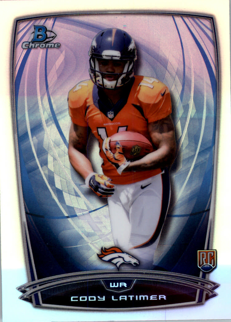 2014 Bowman Chrome Football Part 2 Parallel Refractors Cards - Picture 149 of 157