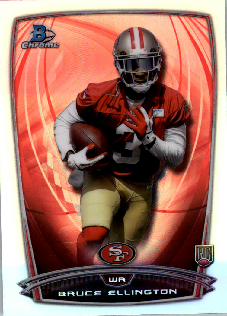 2014 Bowman Chrome Football Part 2 Parallel Refractors Cards - Picture 150 of 157