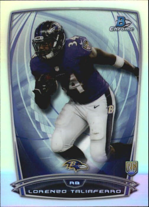 2014 Bowman Chrome Football Part 2 Parallel Refractors Cards - Picture 151 of 157
