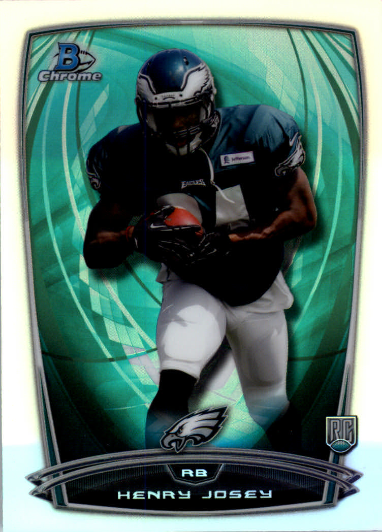 2014 Bowman Chrome Football Part 2 Parallel Refractors Cards - Picture 153 of 157