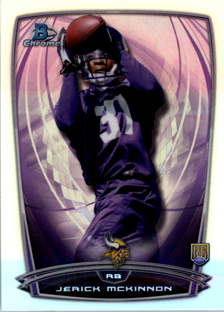 2014 Bowman Chrome Football Part 2 Parallel Refractors Cards - Picture 156 of 157