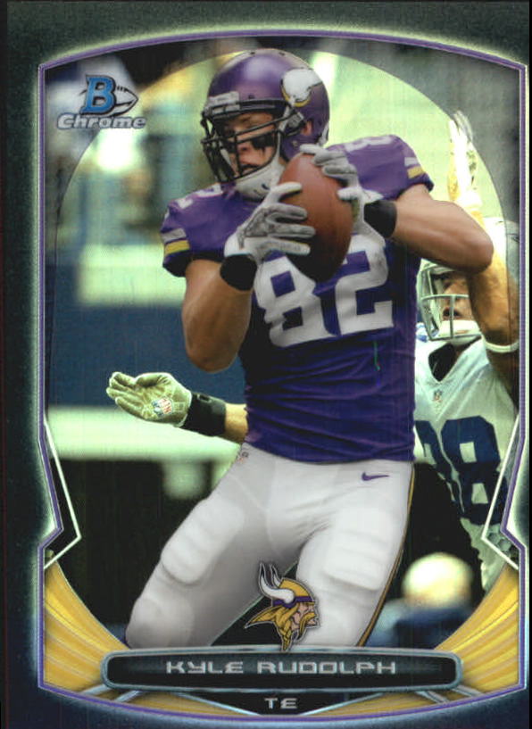 2014 Bowman Chrome Football Part 2 Parallel Refractors Cards - Picture 10 of 157