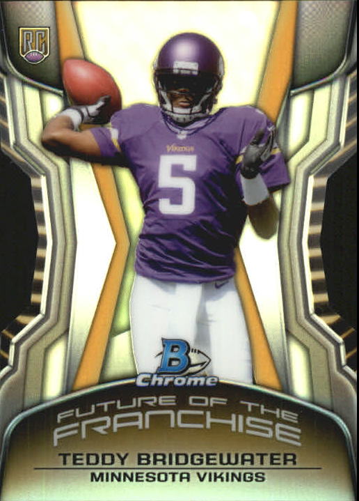 2014 Bowman Chrome Football Part 3 Insert and Rookie Autograph Cards - Picture 54 of 90
