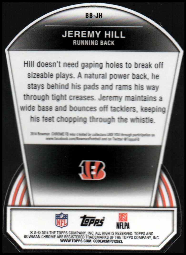 2014 Bowman Chrome Football Part 3 Insert and Rookie Autograph Cards - Picture 22 of 90