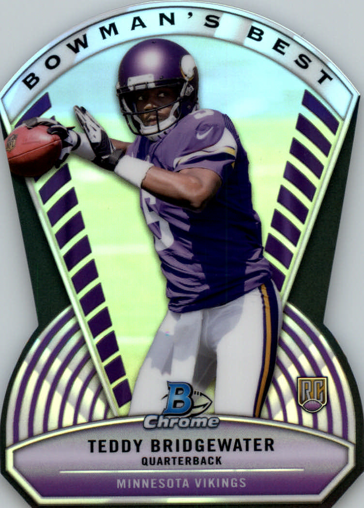 2014 Bowman Chrome Football Part 3 Insert and Rookie Autograph Cards - Picture 32 of 90