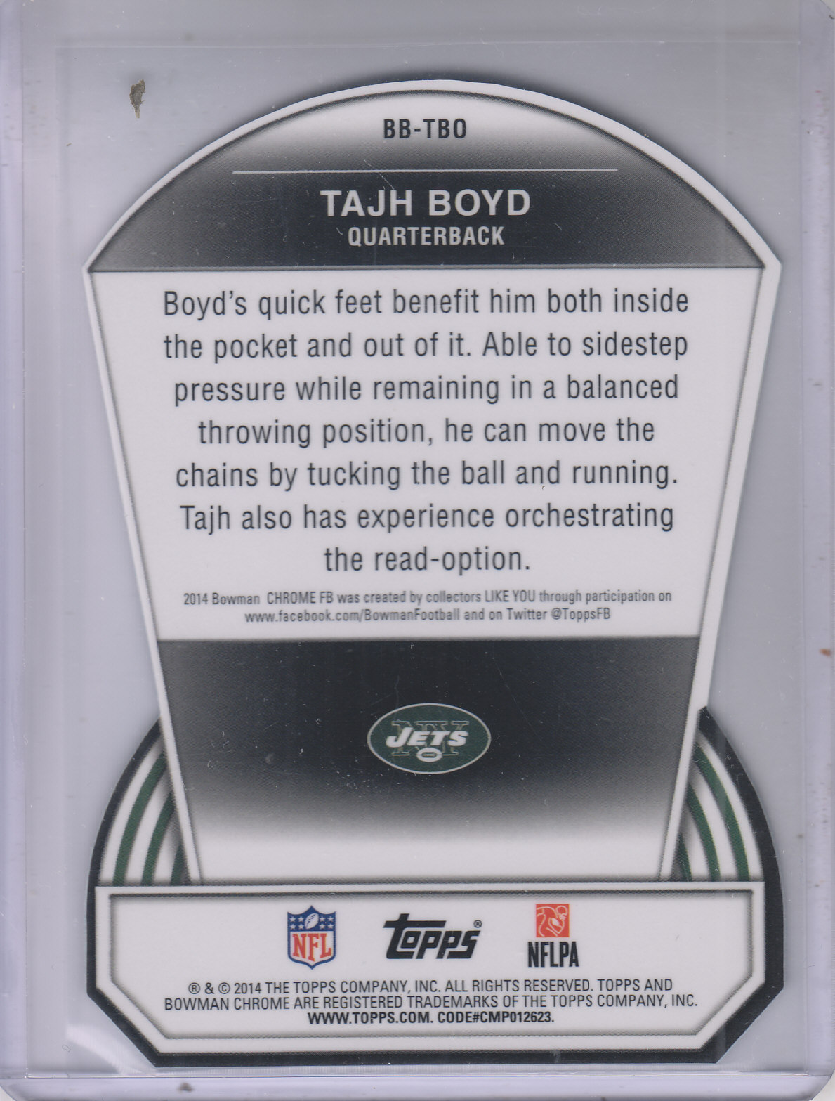 2014 Bowman Chrome Football Part 3 Insert and Rookie Autograph Cards - Picture 34 of 90