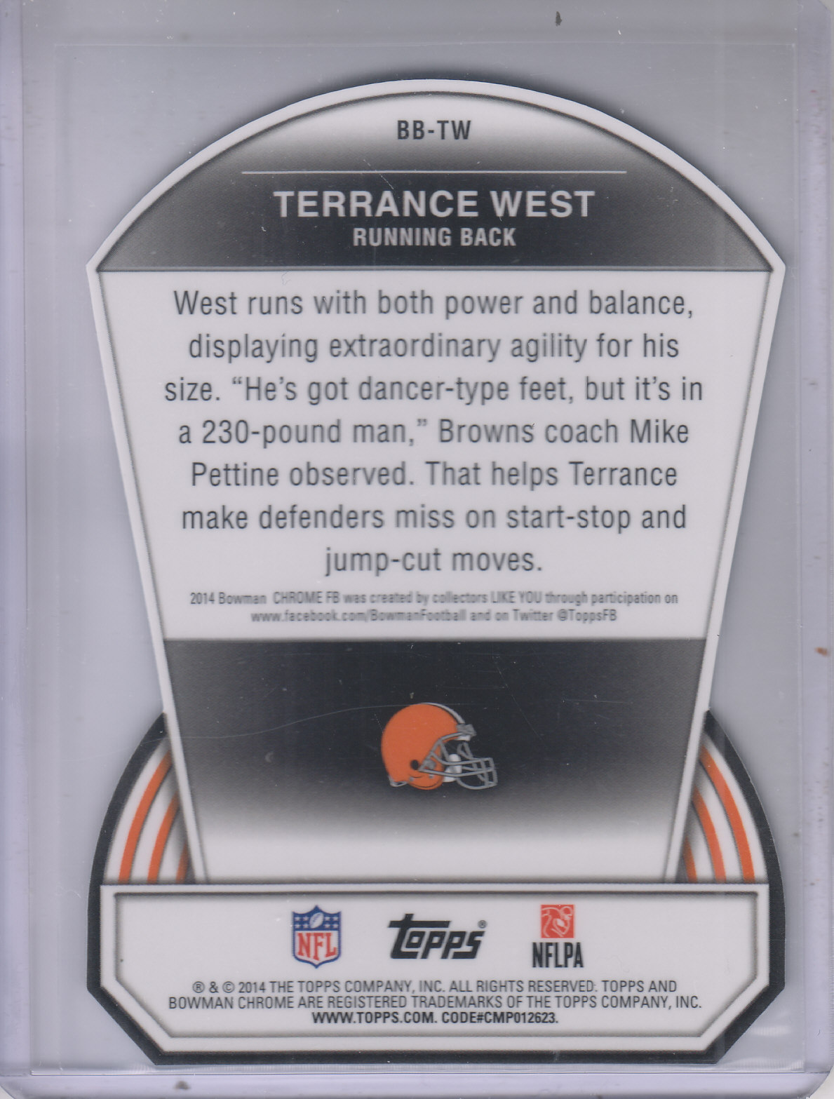 2014 Bowman Chrome Football Part 3 Insert and Rookie Autograph Cards - Picture 38 of 90