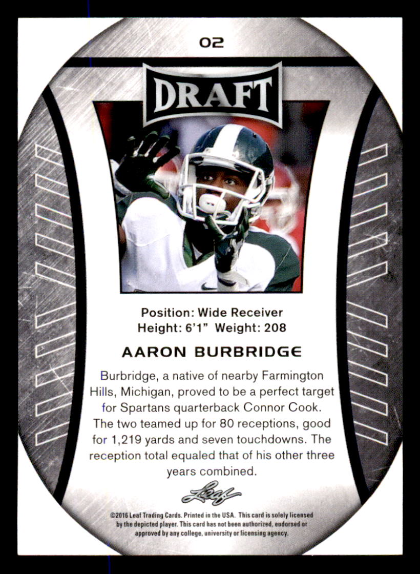 2016 Leaf Draft Football Card Pick