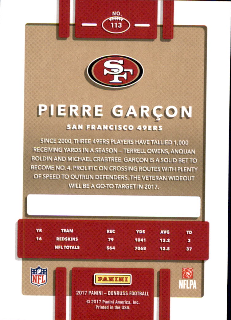 2017 Donruss Football 101-200 You Pick - Picture 20 of 119