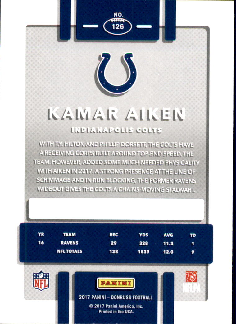 2017 Donruss Football 101-200 You Pick - Picture 36 of 119