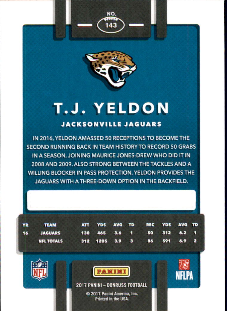 2017 Donruss Football 101-200 You Pick - Picture 52 of 119