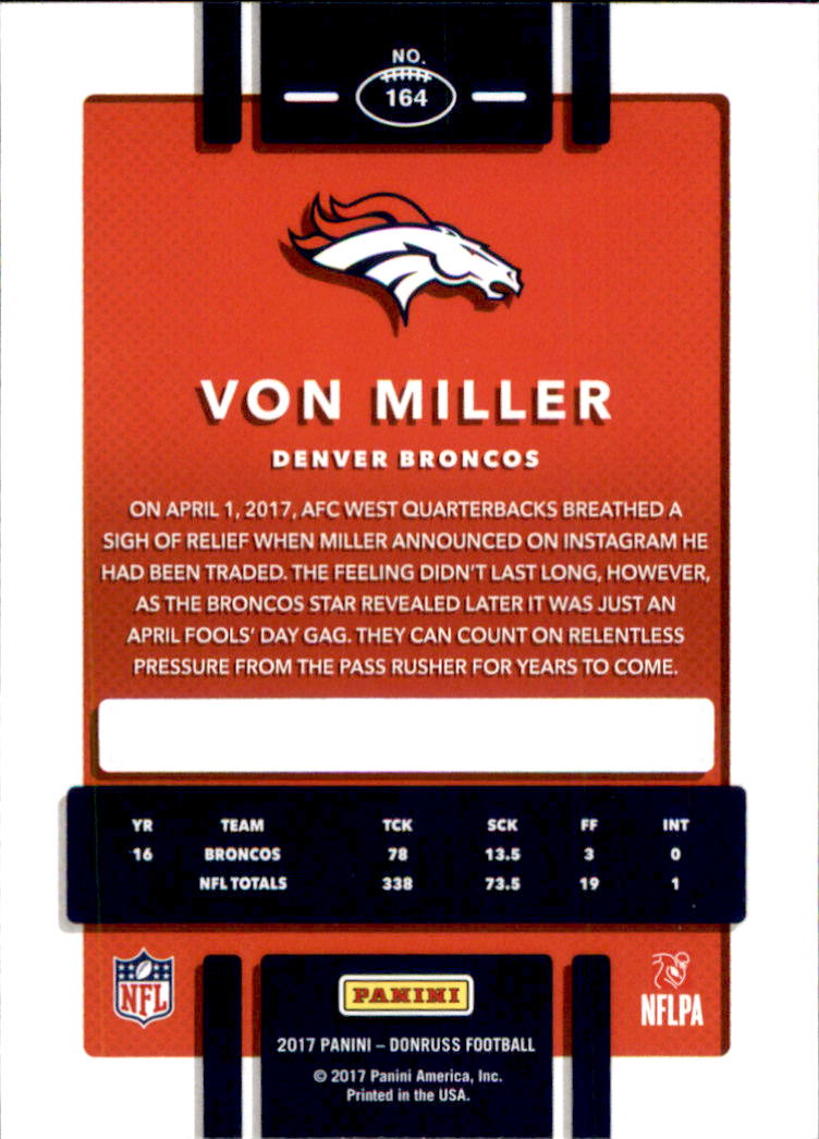 2017 Donruss Football 101-200 You Pick - Picture 81 of 119