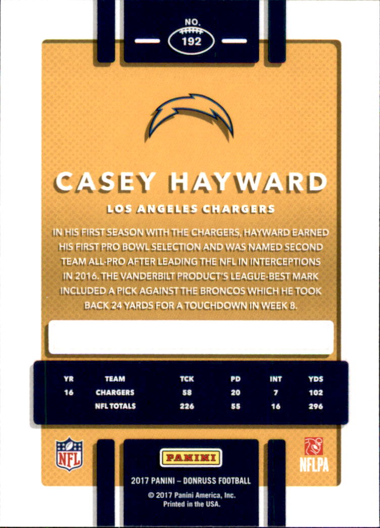 2017 Donruss Football 101-200 You Pick - Picture 109 of 119