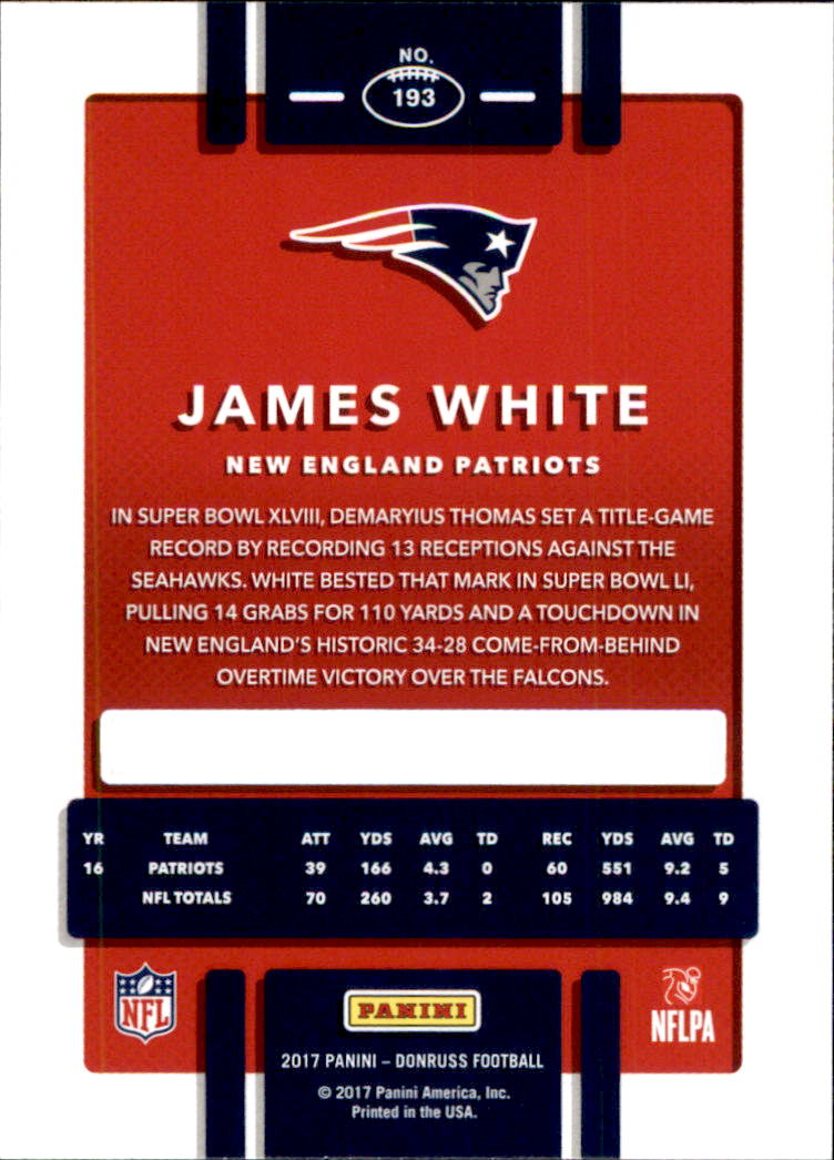 2017 Donruss Football 101-200 You Pick - Picture 111 of 119