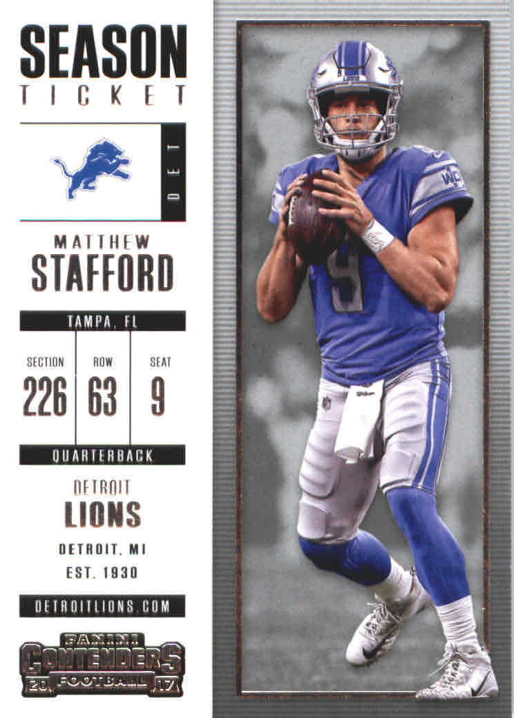 2022 Panini Contenders Football Checklist, Team Sets, Box Info