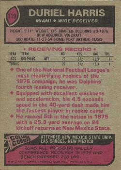 : 1978 Topps # 46 Duriel Harris Miami Dolphins (Football Card) NM  Dolphins Baylor : Collectibles & Fine Art